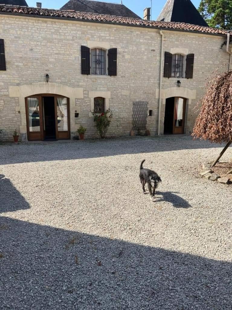Bed and Breakfast Les Cygnes Noirs Aujac  Exterior foto